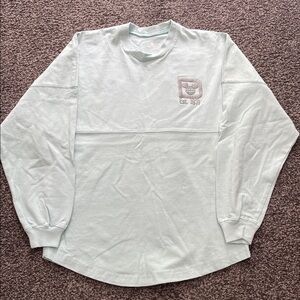 Walt Disney World Spirit Jersey Arendelle Aqua Blue with Sparkles Size XS